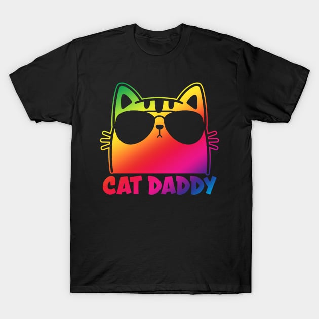 Cat Dad T-Shirt by ShopBuzz